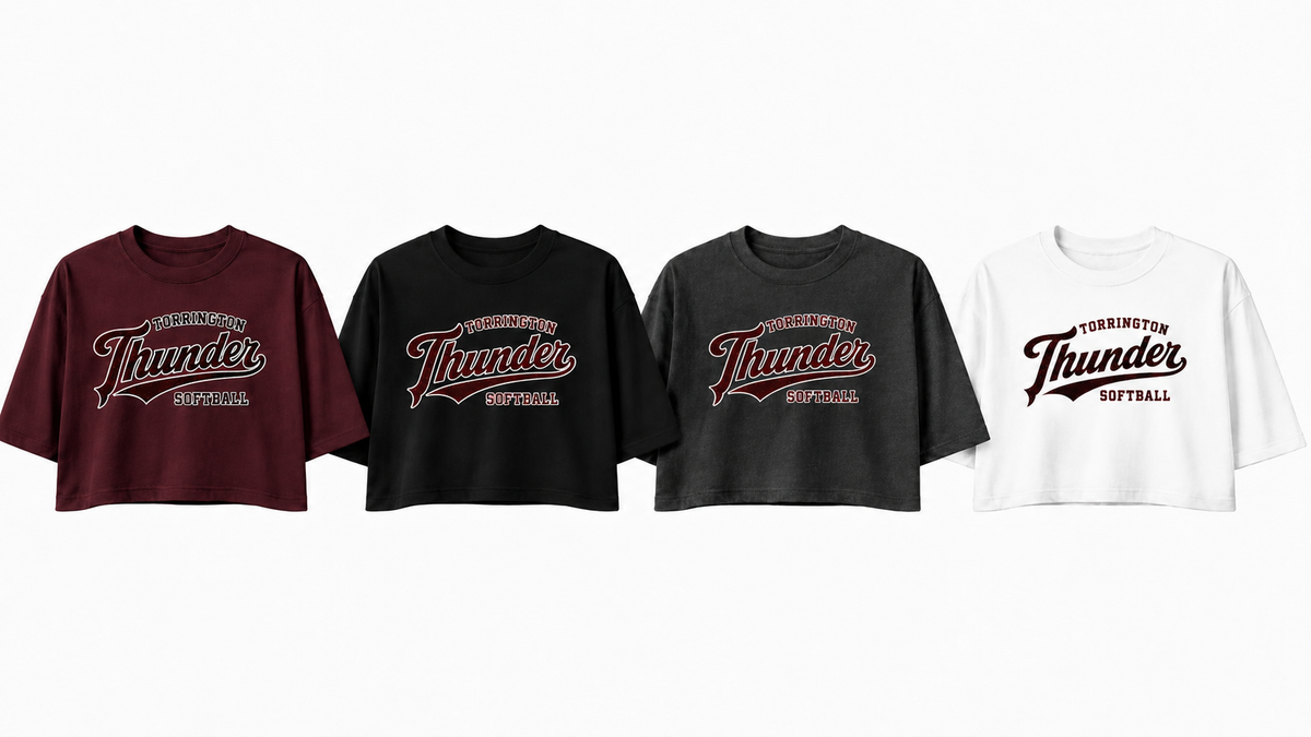Torrington Thunder Softball- Boxy Crop