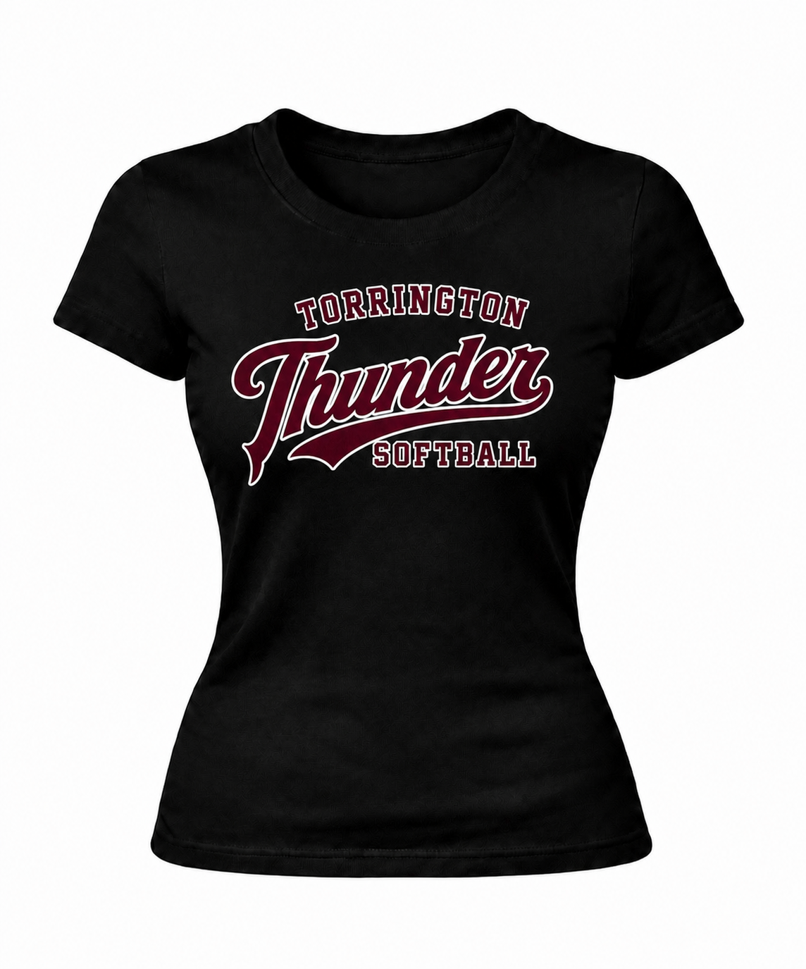 Torrington Thunder Softball- Women's Black Shirt