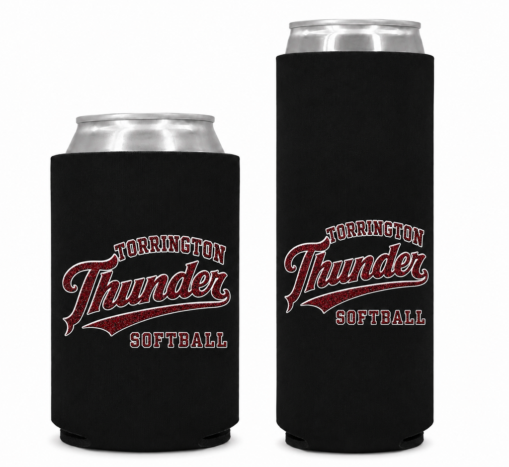 Thunder Softball Can Koozies