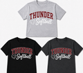 Thunder Softball- (Script) Toddler & Youth Shirts