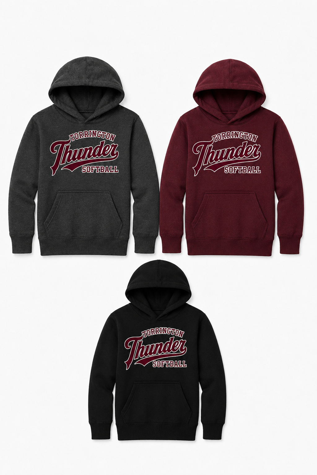 Torrington Thunder Softball - Toddler & Youth Hoodies