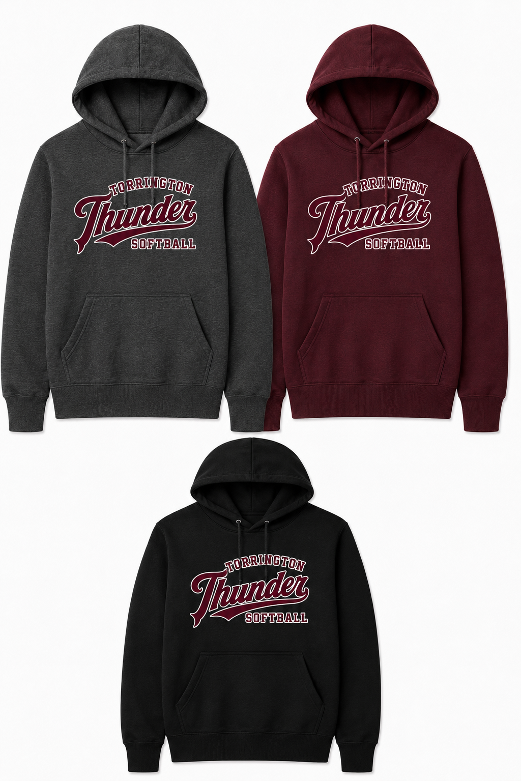 Torrington Thunder Softball - Adult Hoodies