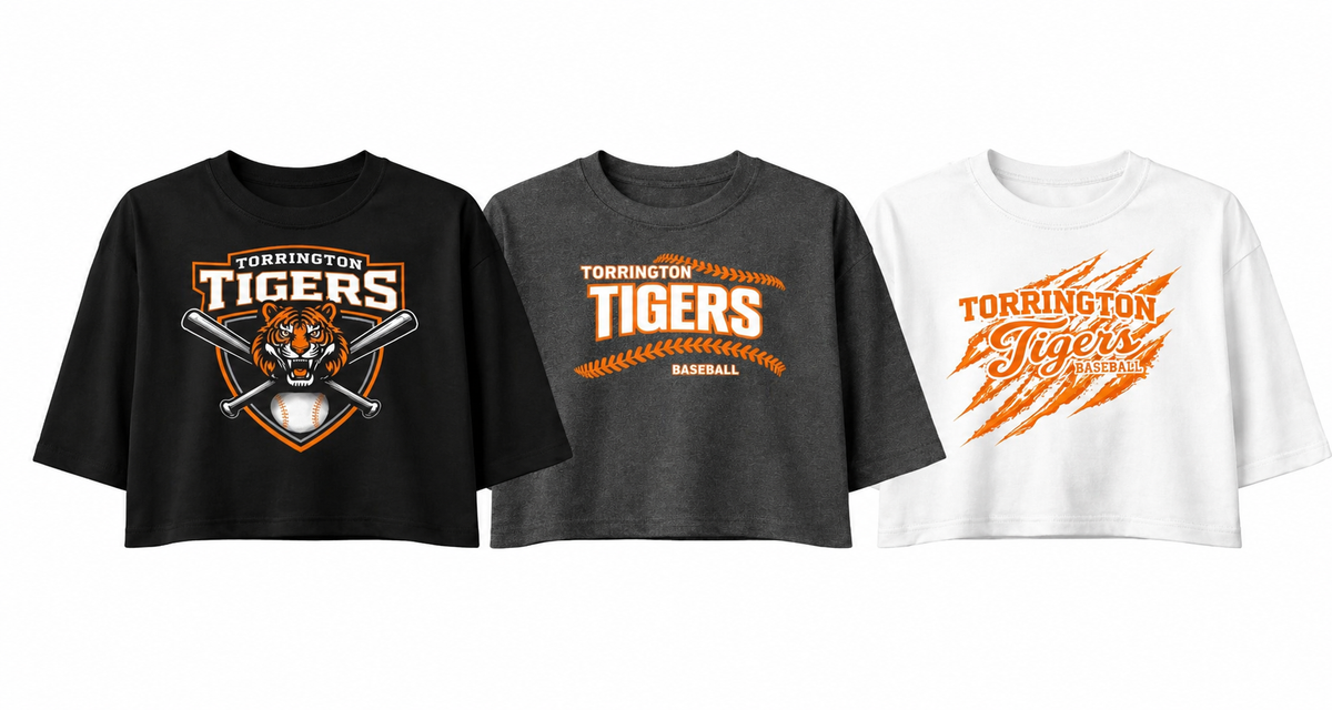 Tigers Women's Boxy Crop