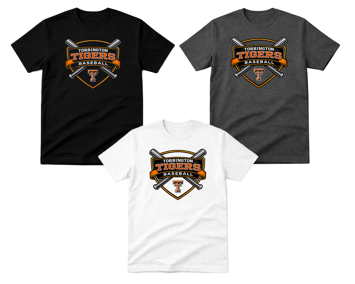 Torrington Tigers Home Plate T-Shirt
